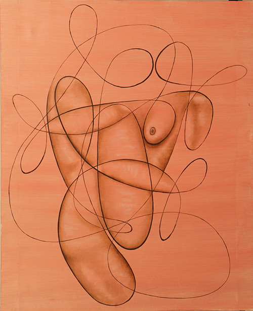 Body and Mind Intertwined - Oil on Canvas