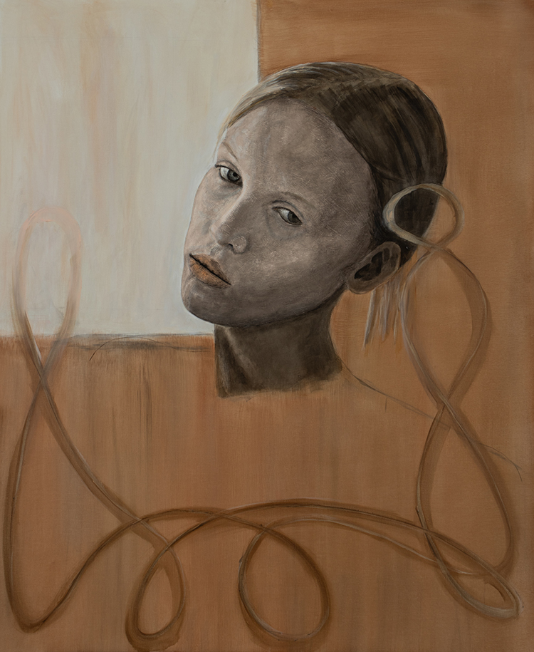 
Girl by Window- Oil on Canvas